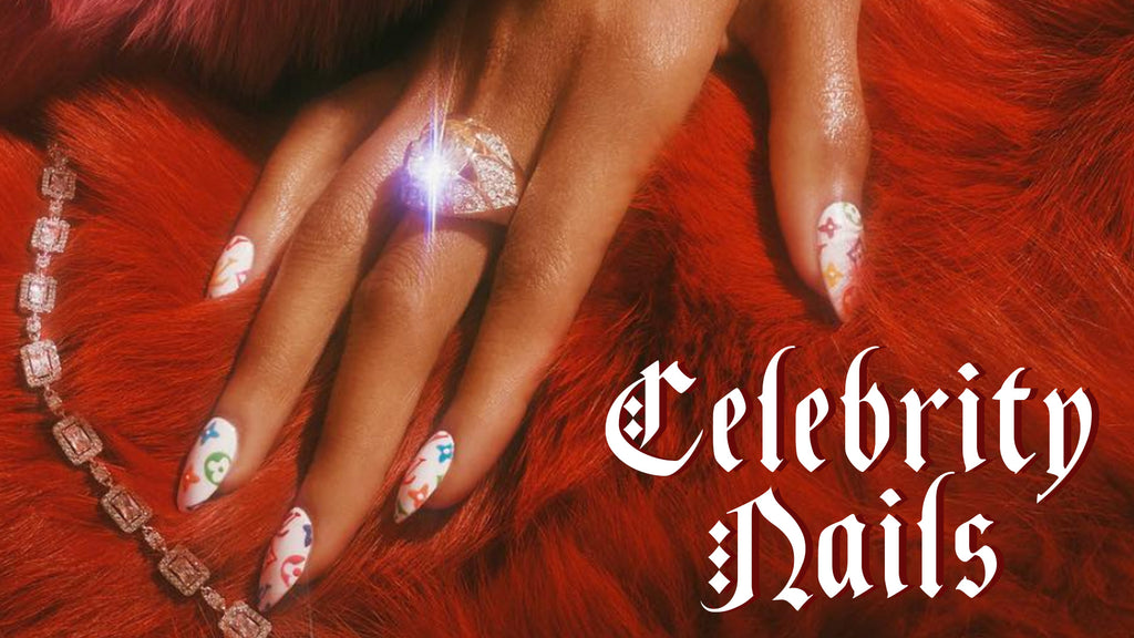 Celebrity nails - the blinger the better