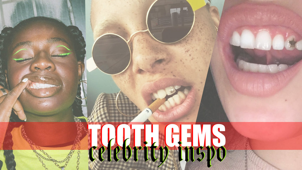 The tooth gem comeback trend