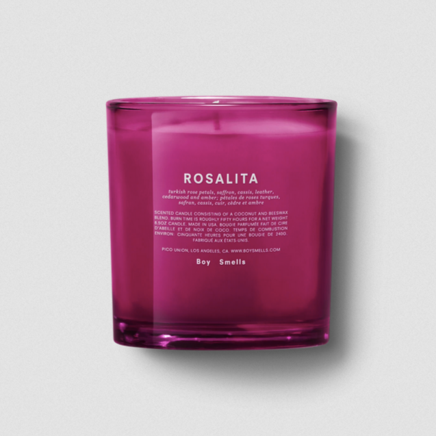 Rosalita scented candle