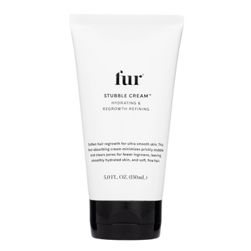 Lightweight and fast-absorbing stubble cream